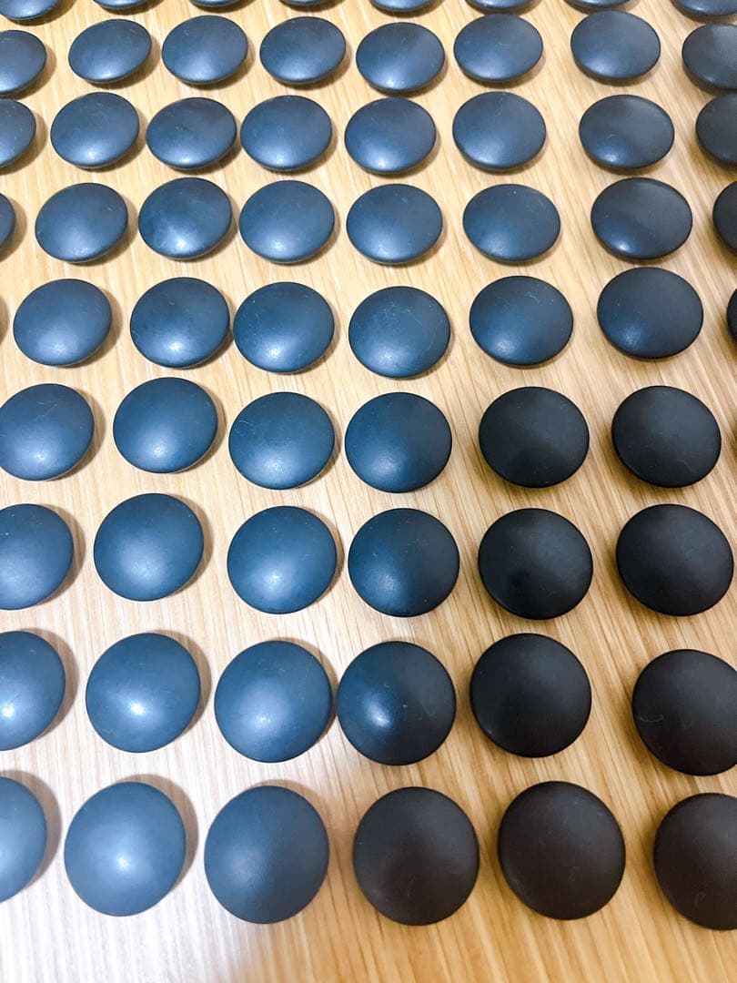 美品 碁石 蛤 28号 那智黒 高級 囲碁 白石 黒石 碁笥付き 桐箱