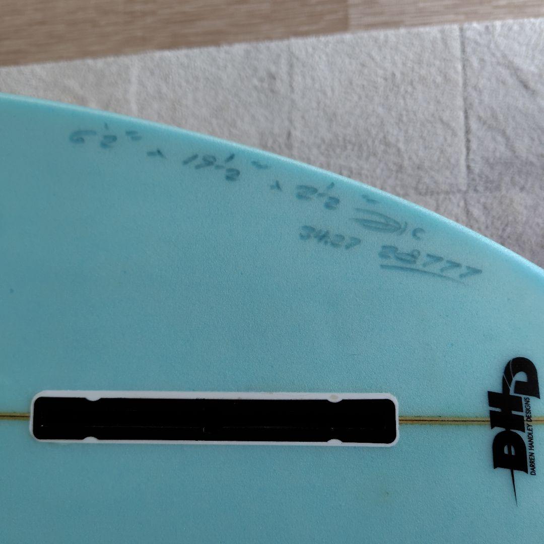 DHDサーフボードシングルフィン6'2 BUTTER BOX