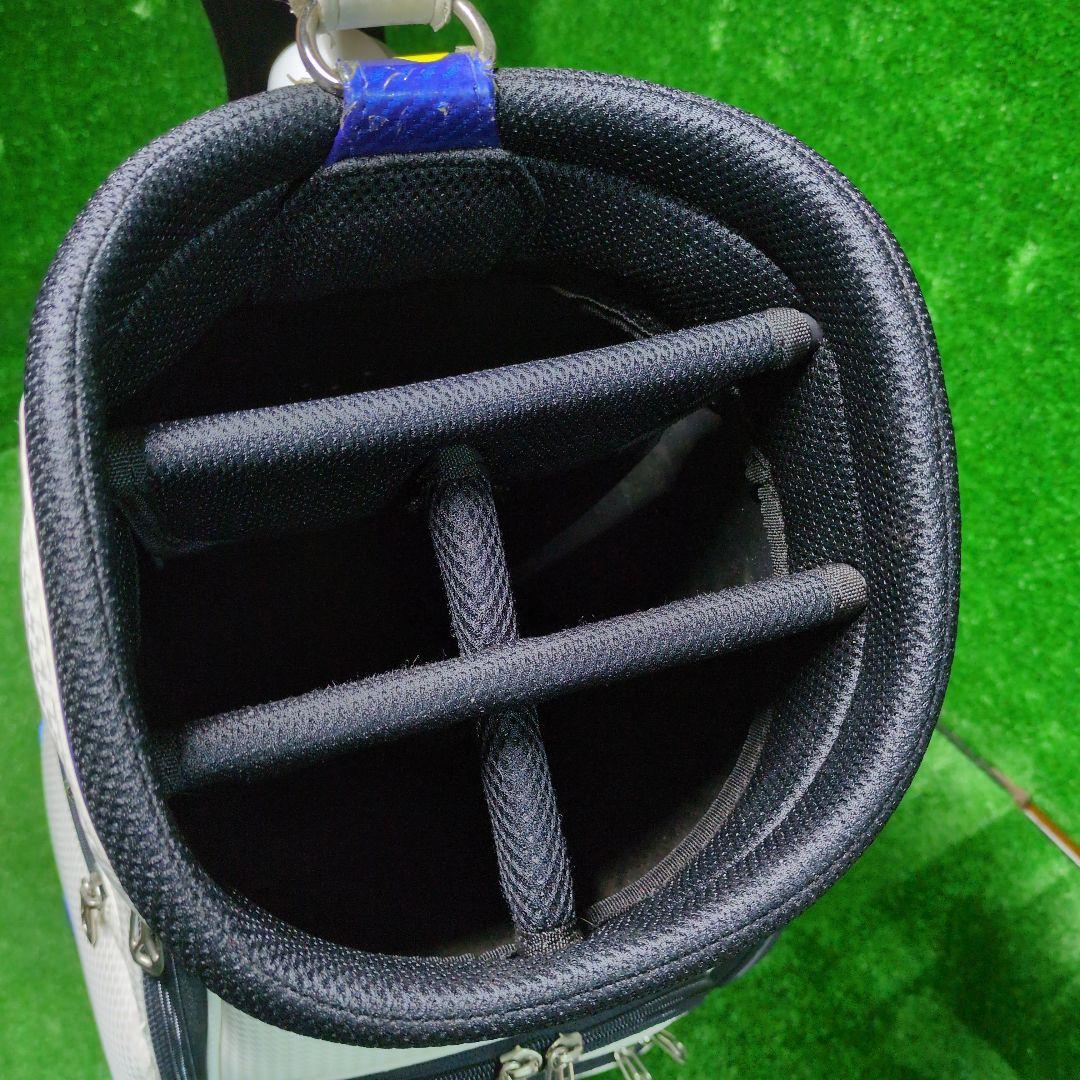 ゼクシオ XXIO ツアーモデル キャディバッグ ホワイト ブルー