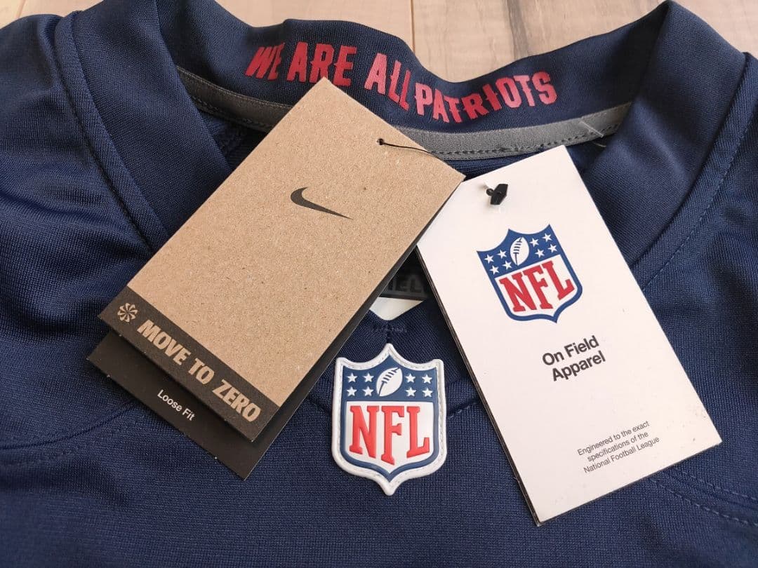 XXL NIKE×NFL New England Patriots ジャージ