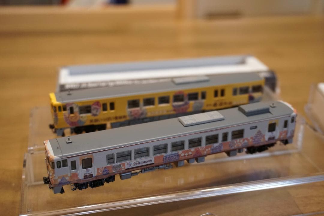 キハ40，47　美咲町エッグデザインコンテスト仕様2両 白色室内灯組込