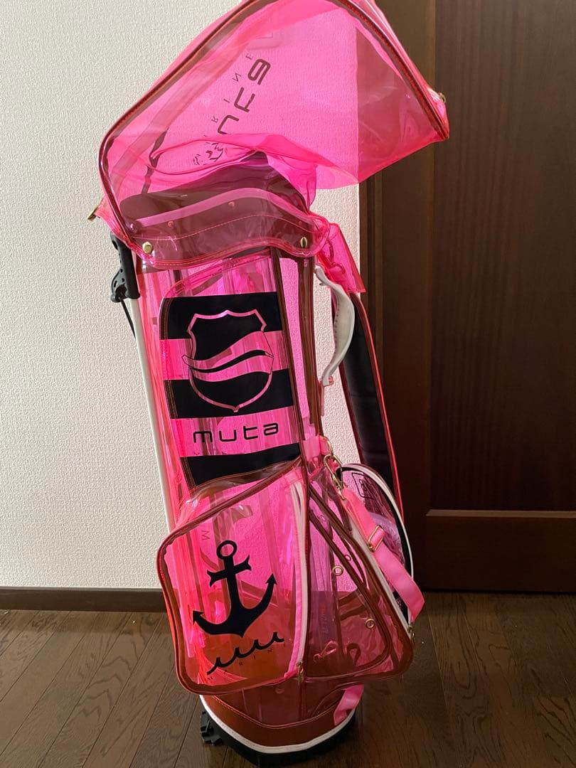 muta MARINE ピンク キャディバッグ