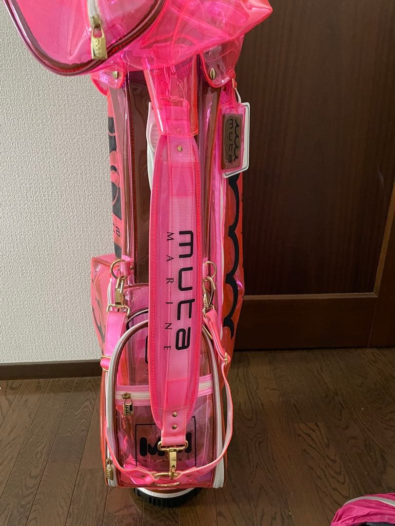 muta MARINE ピンク キャディバッグ