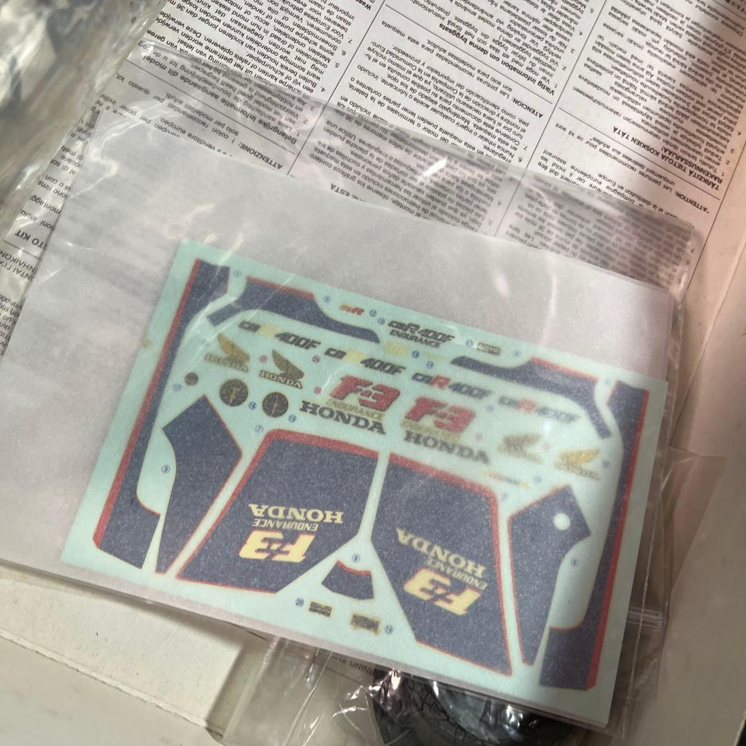 バイク プラモ 1/12 CBR400F レジン デュアルカウル タミヤ