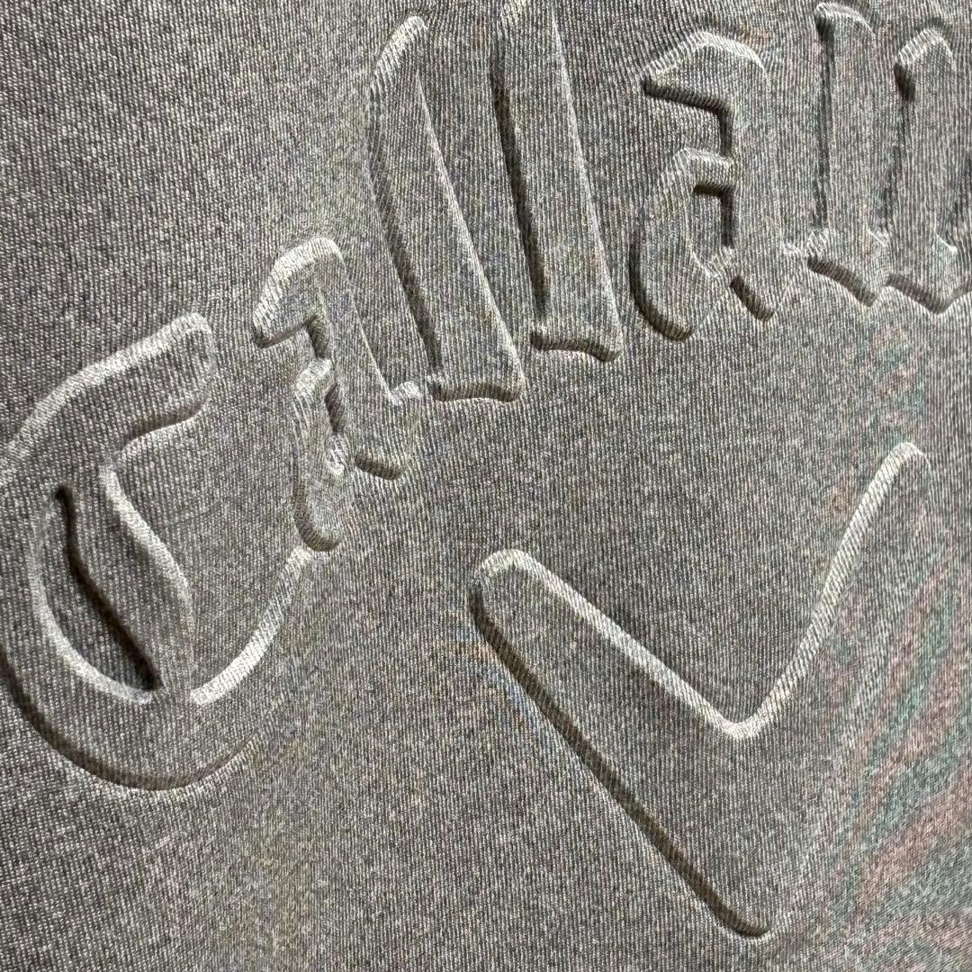 キャロウェイ　Callaway トレーナー　モックネックエンボスロゴ　グレー　L