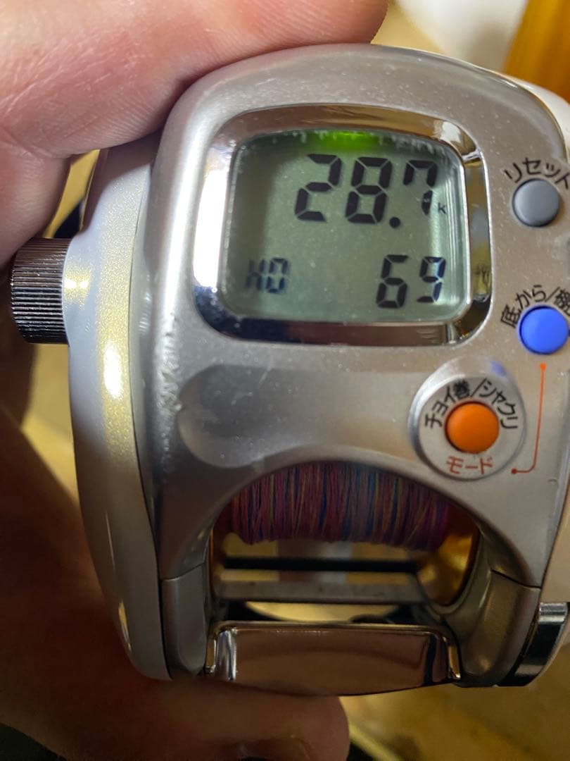 レオブリッツ270MMpeライン１.5号150メートル巻きコード付き