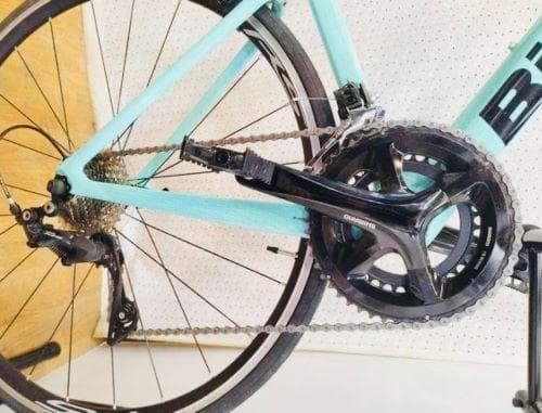 J・店 【中古品】 Bianchi ビアンキロードバイク25インチスタンド付