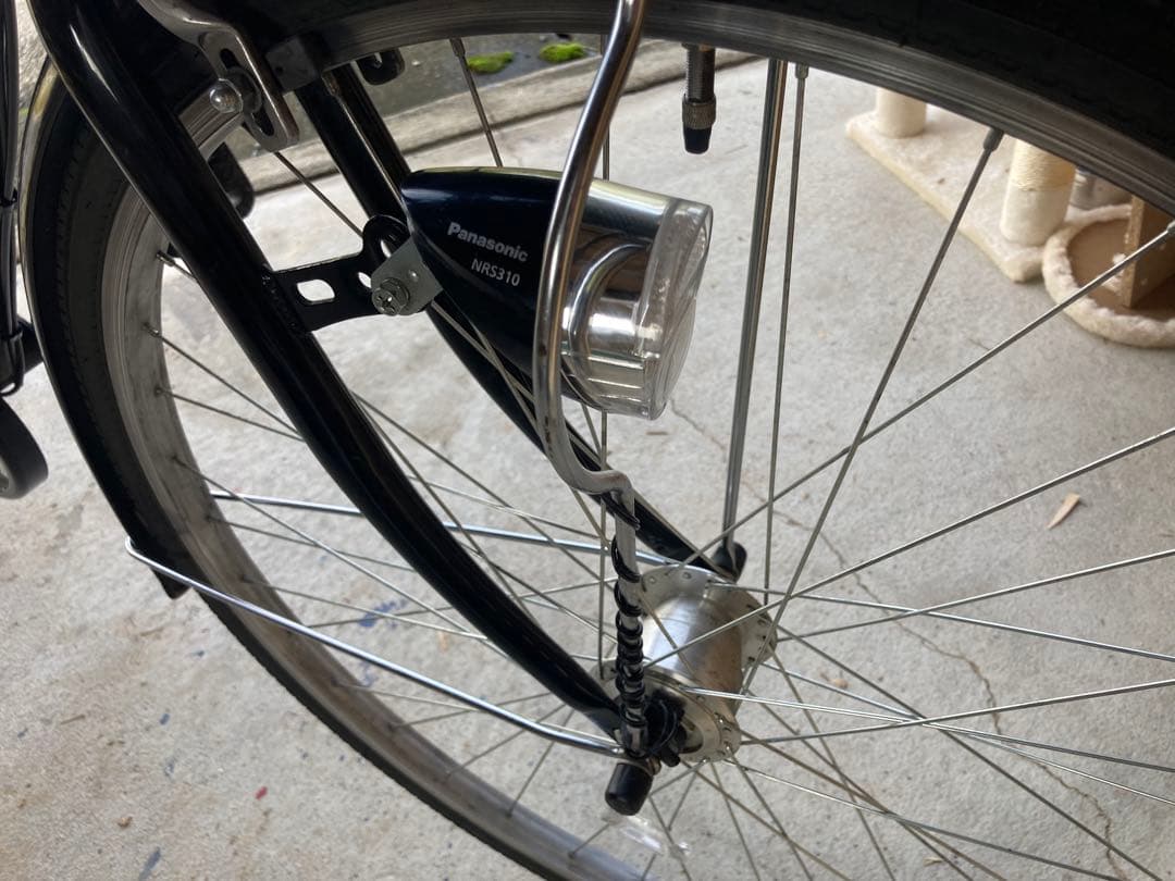 ママチャリ 自転車 シティサイクル 6速 前カゴ付き