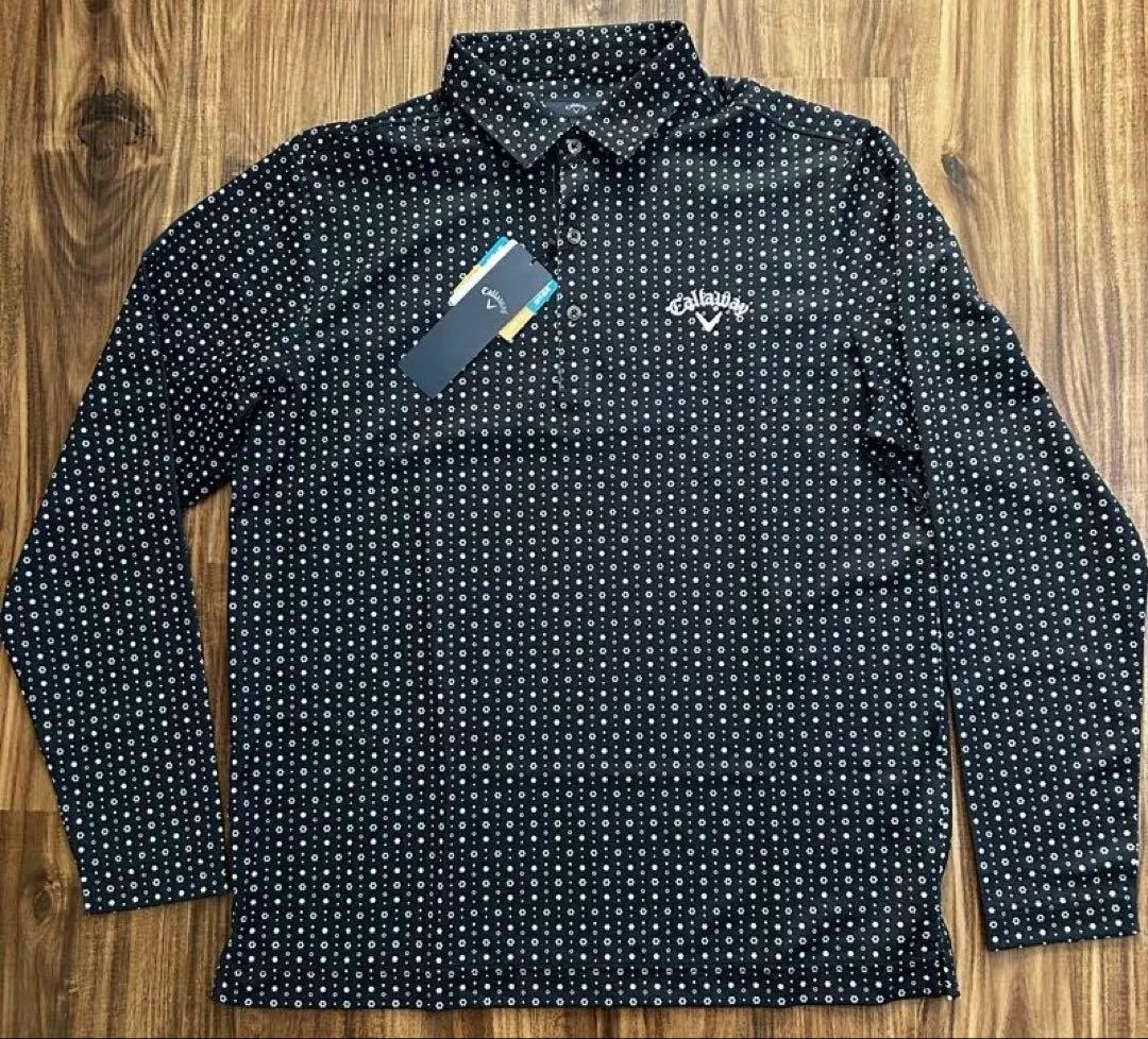 新品、未使用品　Callaway 花柄シャツ LLサイズ