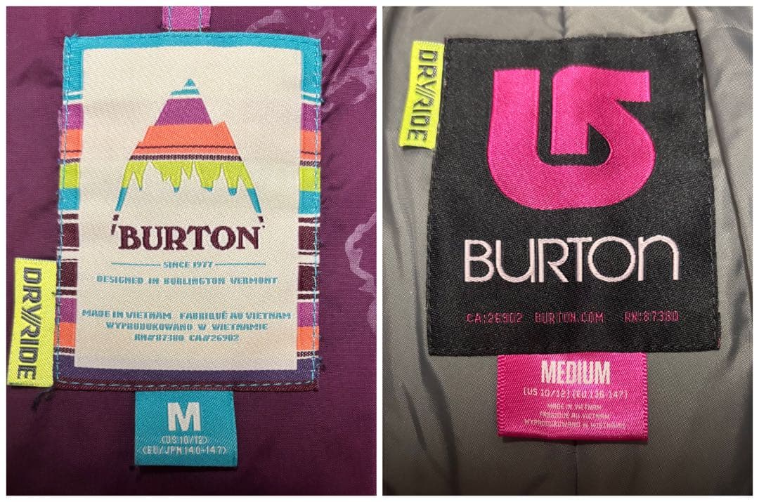 Burton 身長130〜150cm 上下セット