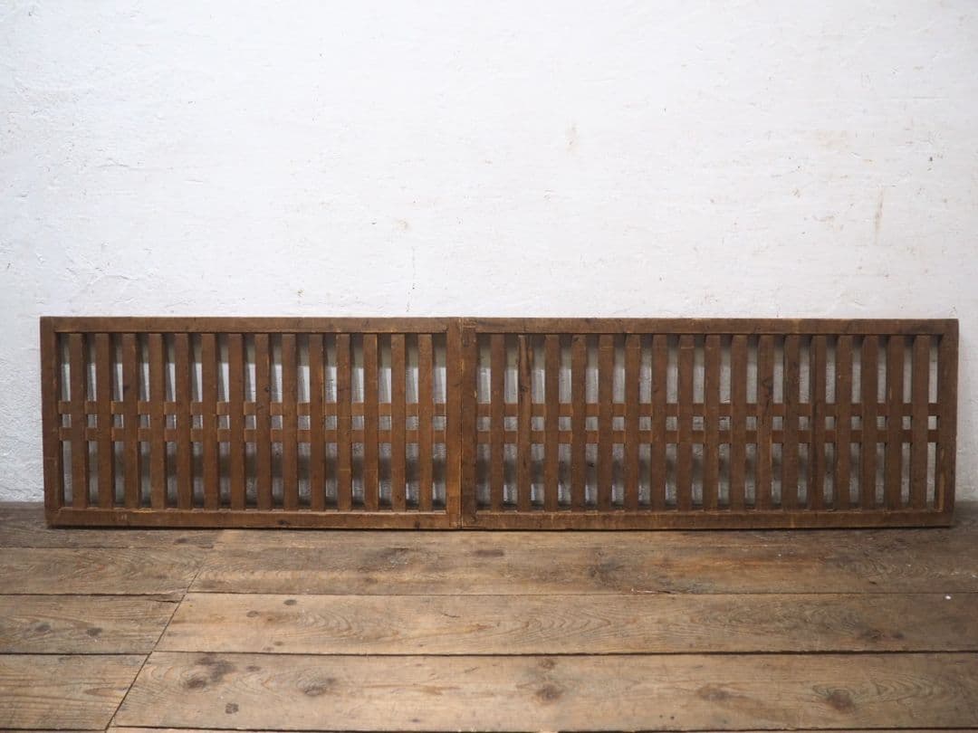 1226 アンティーク　帳場格子　間仕切り　衝立　結界　骨董　レトロ　インテリア