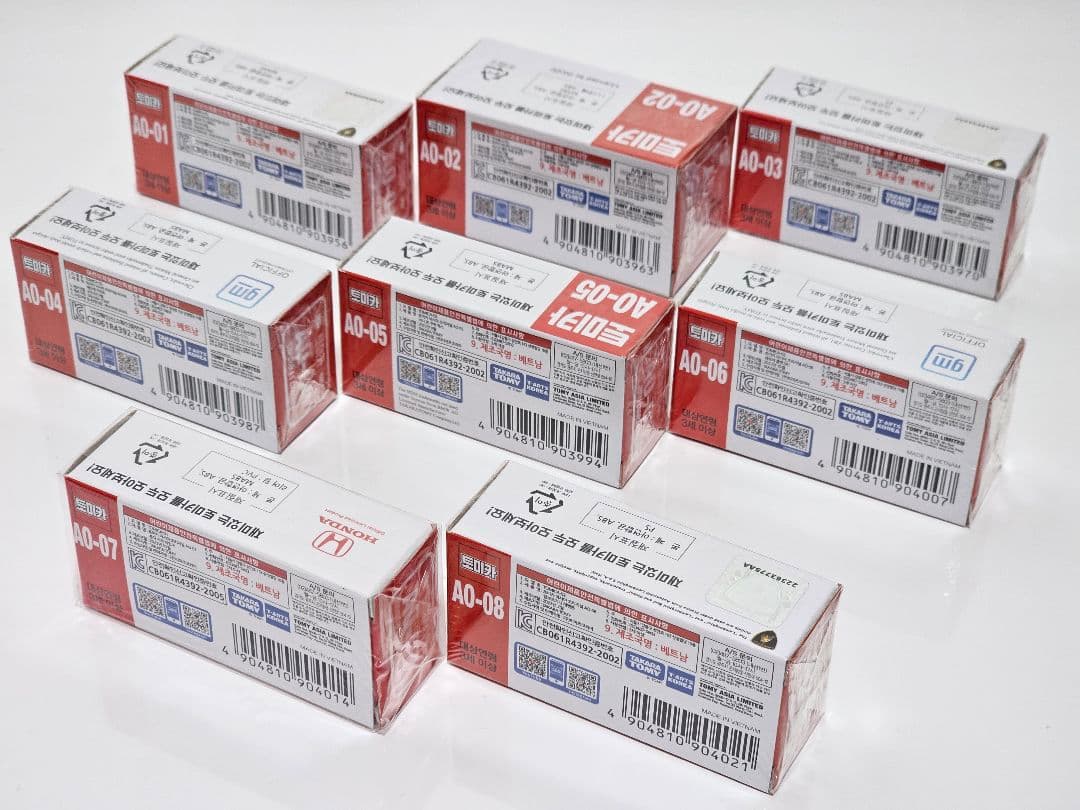 トミカ アジア限定 まとめ売り ８台セット 希少 韓国版