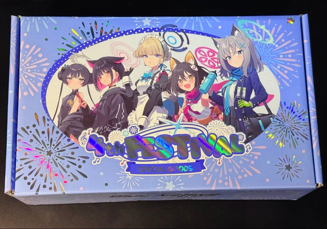 「韓国限定」ブルーアーカイブ 4周年　記念　パッケージ
