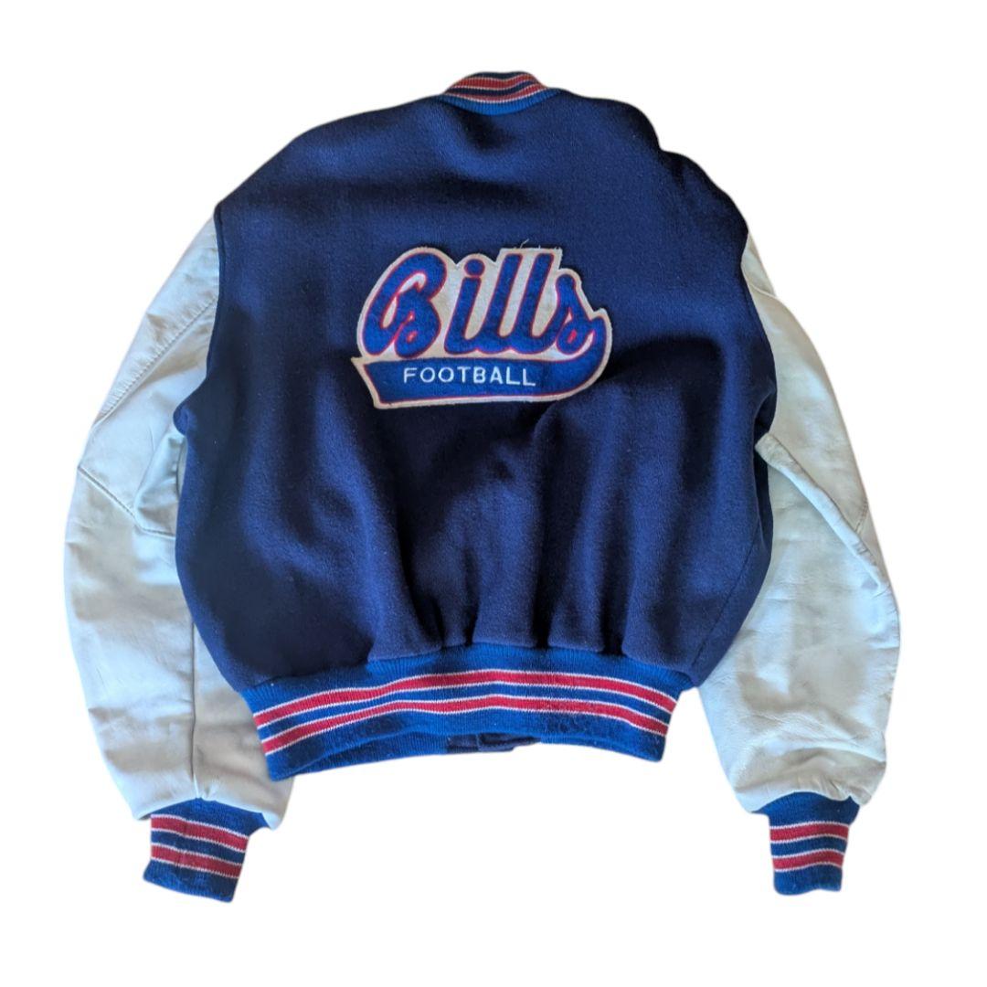 NFL Buffalo Bills　スタジャン レザー