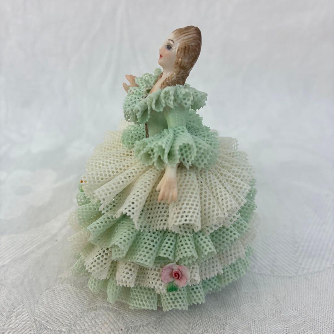 専用　アイリッシュドレスデン レース陶器人形 \"Rosa\" 3体セット③