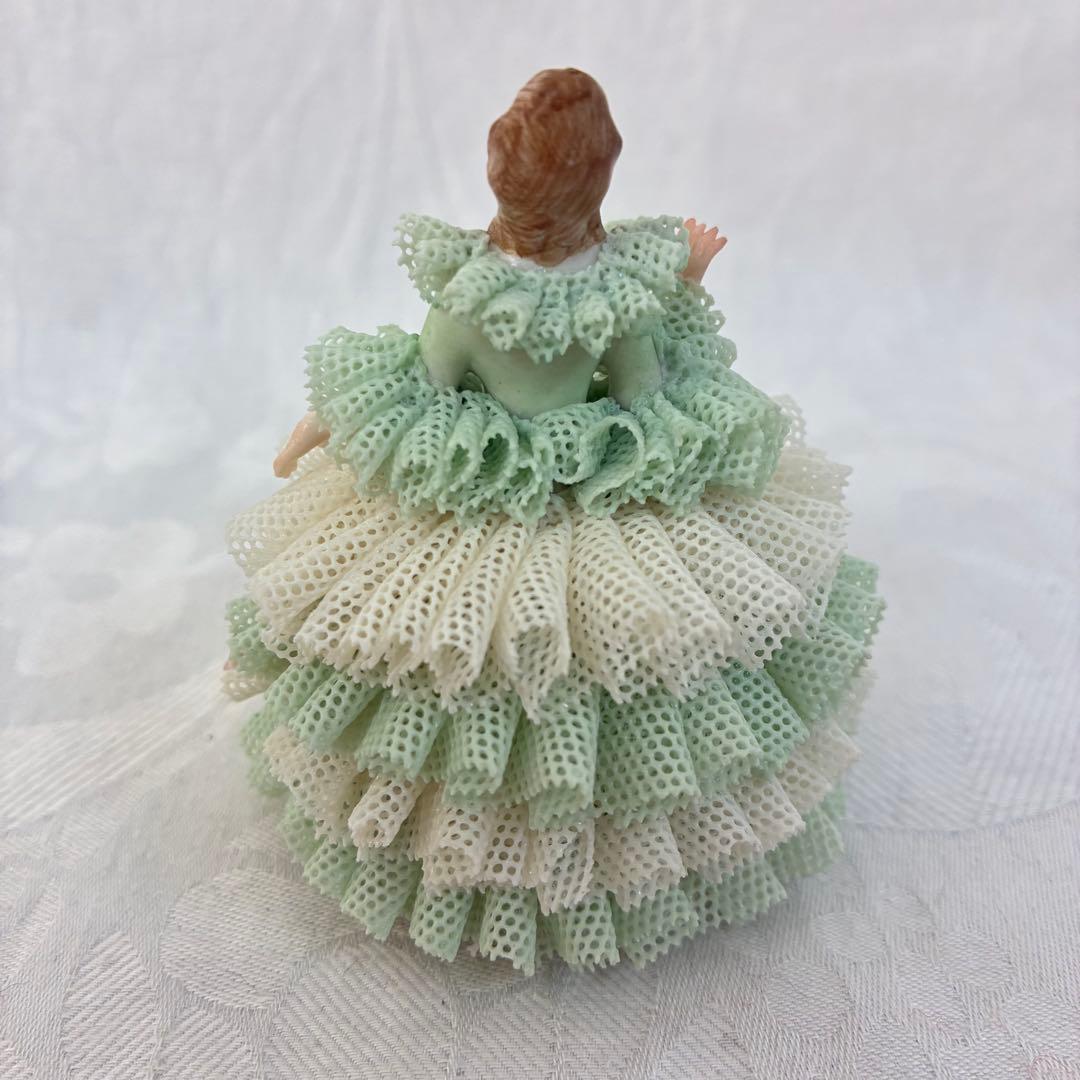 専用　アイリッシュドレスデン レース陶器人形 \"Rosa\" 3体セット③
