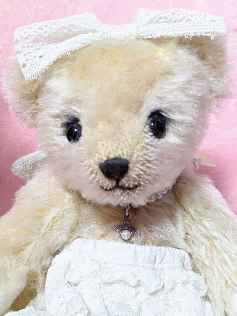 テディベア作家♥丸山いくこ♥テディベア♥ウェディングベア♥ぬいぐるみ♥世界で一体
