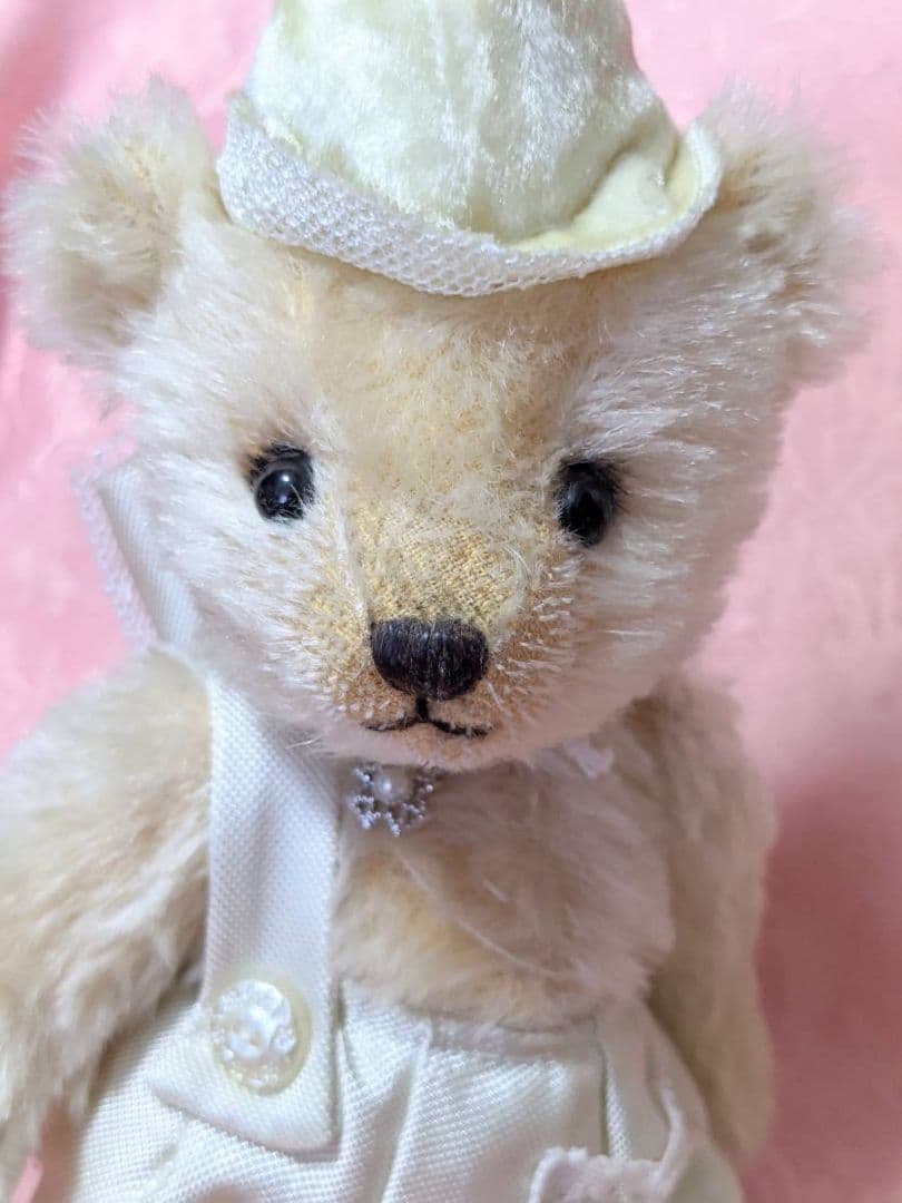 テディベア作家♥丸山いくこ♥テディベア♥ウェディングベア♥ぬいぐるみ♥世界で一体