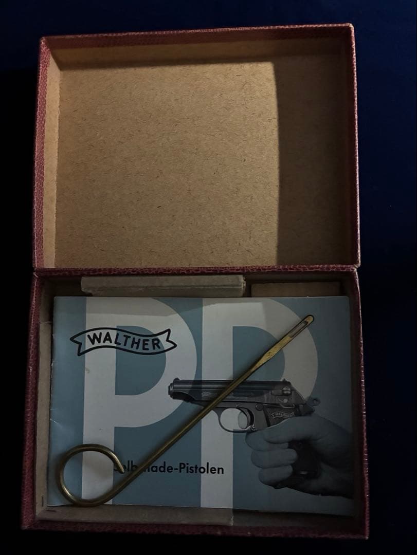 ワルサーPPK ワルサー社純正　化粧箱