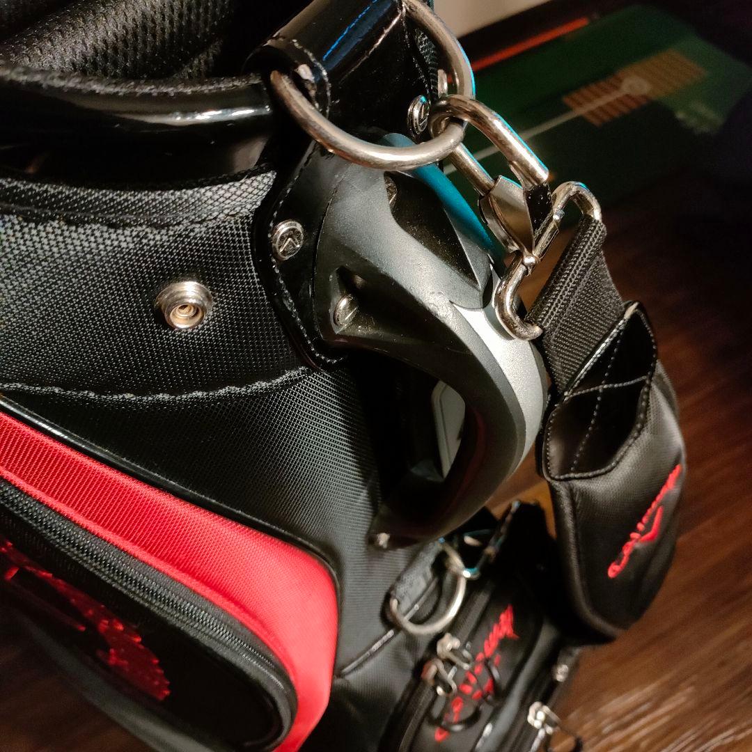 Callaway キャディバッグ ブラック/レッド　5分割