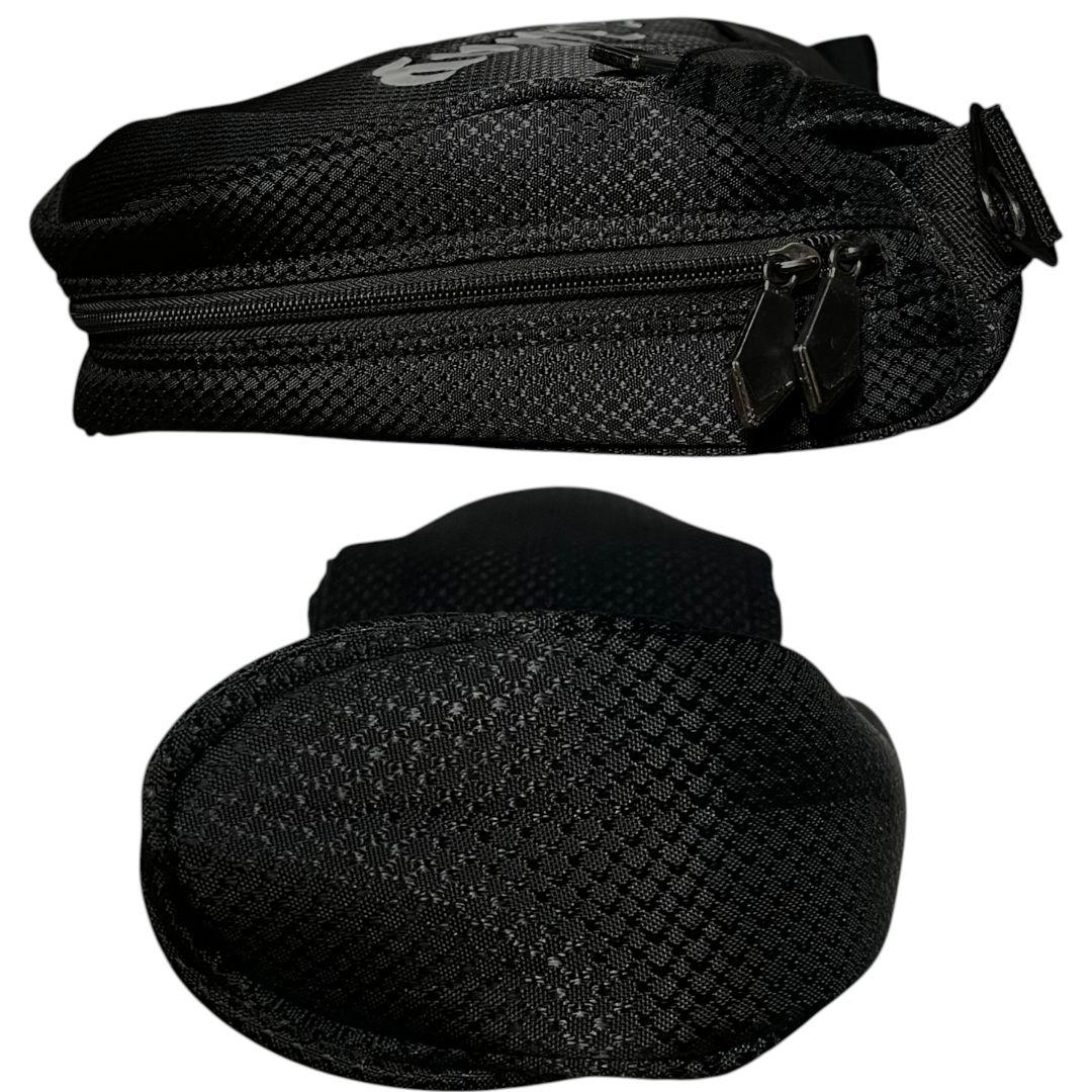 極美品✨キャロウェイ　クラブケース　ナイロン　刺繍ロゴ　肩パット　斜め掛け　黒