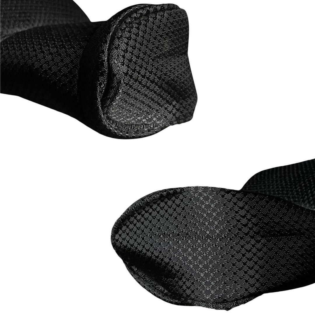 極美品✨キャロウェイ　クラブケース　ナイロン　刺繍ロゴ　肩パット　斜め掛け　黒