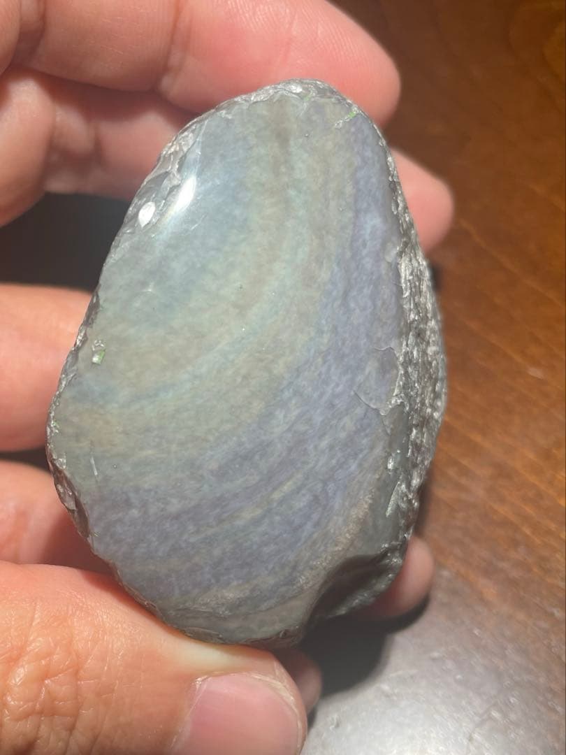 研磨品　十勝石玲瓏　パステルカラー　レインボーオブシディアン