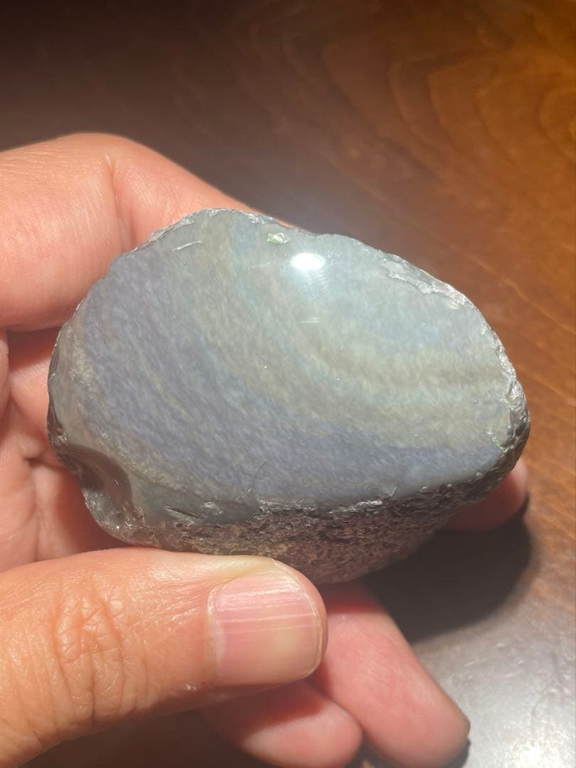 研磨品　十勝石玲瓏　パステルカラー　レインボーオブシディアン