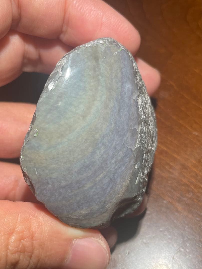 研磨品　十勝石玲瓏　パステルカラー　レインボーオブシディアン