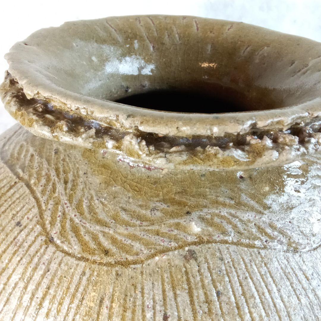 岡山県重文「黒井千左」【虫明焼・壺】