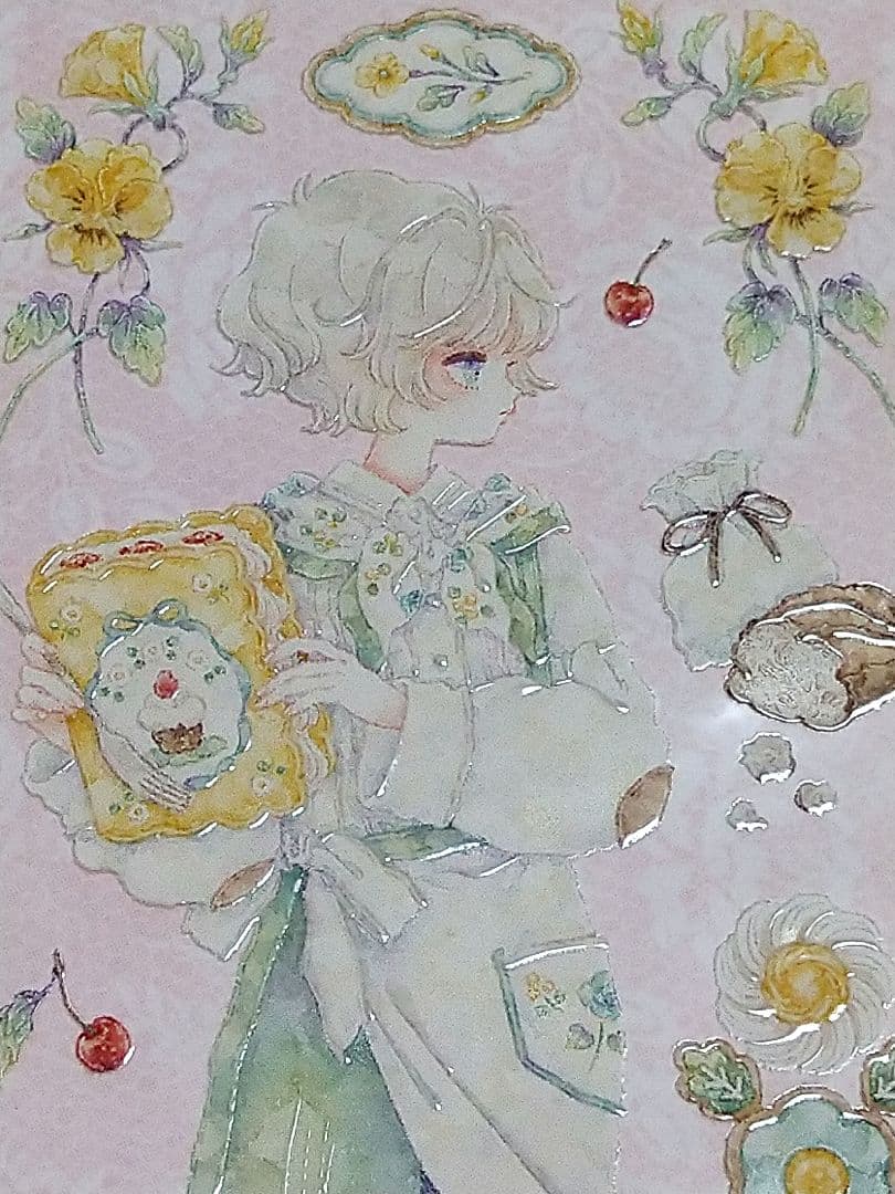 J1095＃枕边语(水晶)shine切り売り海外人物マステ