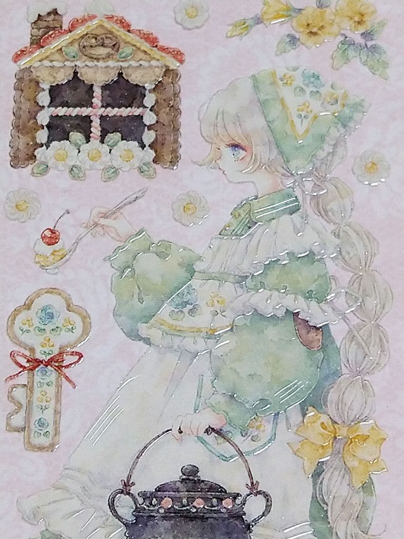 J1095＃枕边语(水晶)shine切り売り海外人物マステ