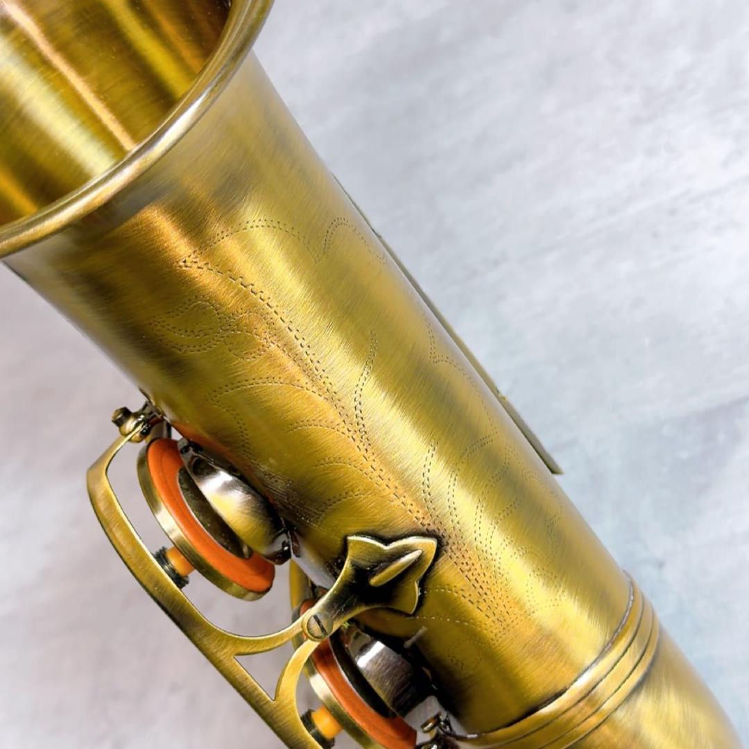 ほぼ未使用! ケルントナー　ブロンズ アルトサックス ハードケース 管楽器