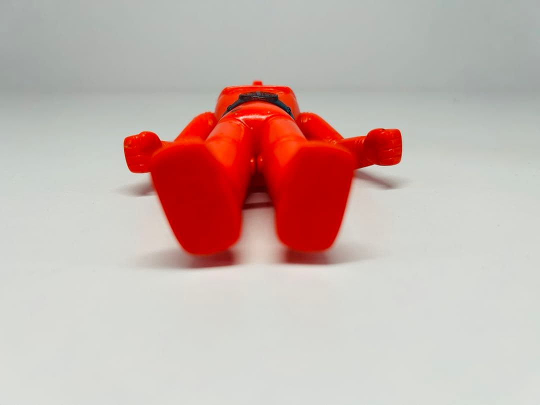 ブルマァク　レッドバロン　ミニソフビ 赤　当時物　ビンテージ　特撮