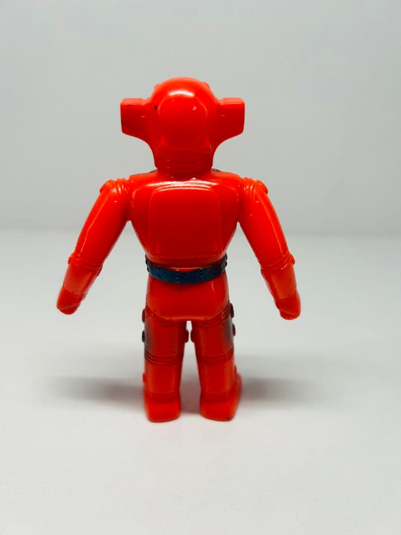 ブルマァク　レッドバロン　ミニソフビ 赤　当時物　ビンテージ　特撮