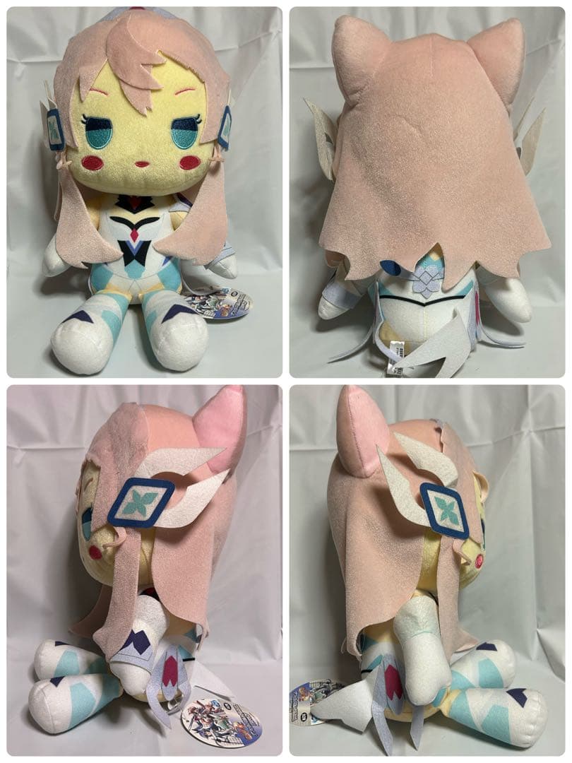 【未使用タグ付き】戦姫絶唱シンフォギアAXZ デフォルメXLぬいぐるみ 6点