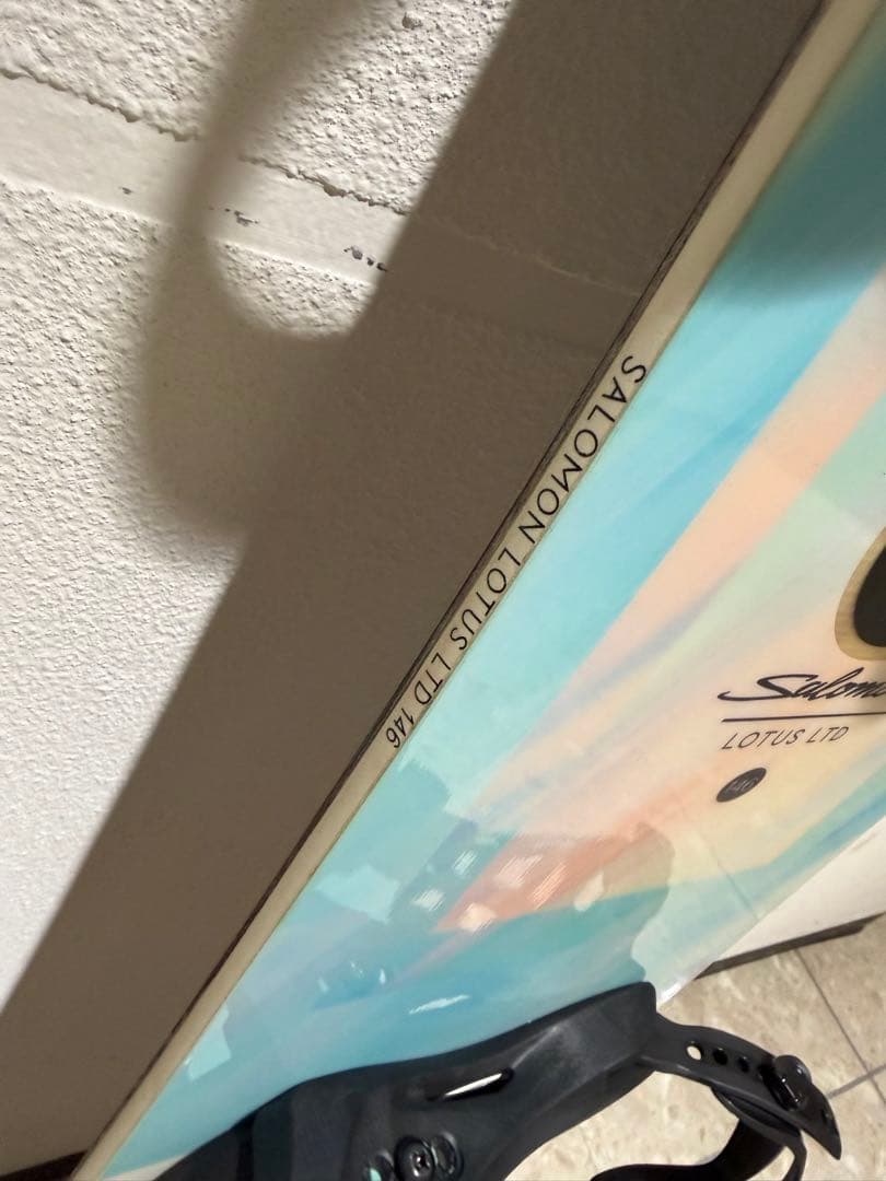 【未使用品】SALOMON サロモンスノーボード ロータスLOTUS146セット
