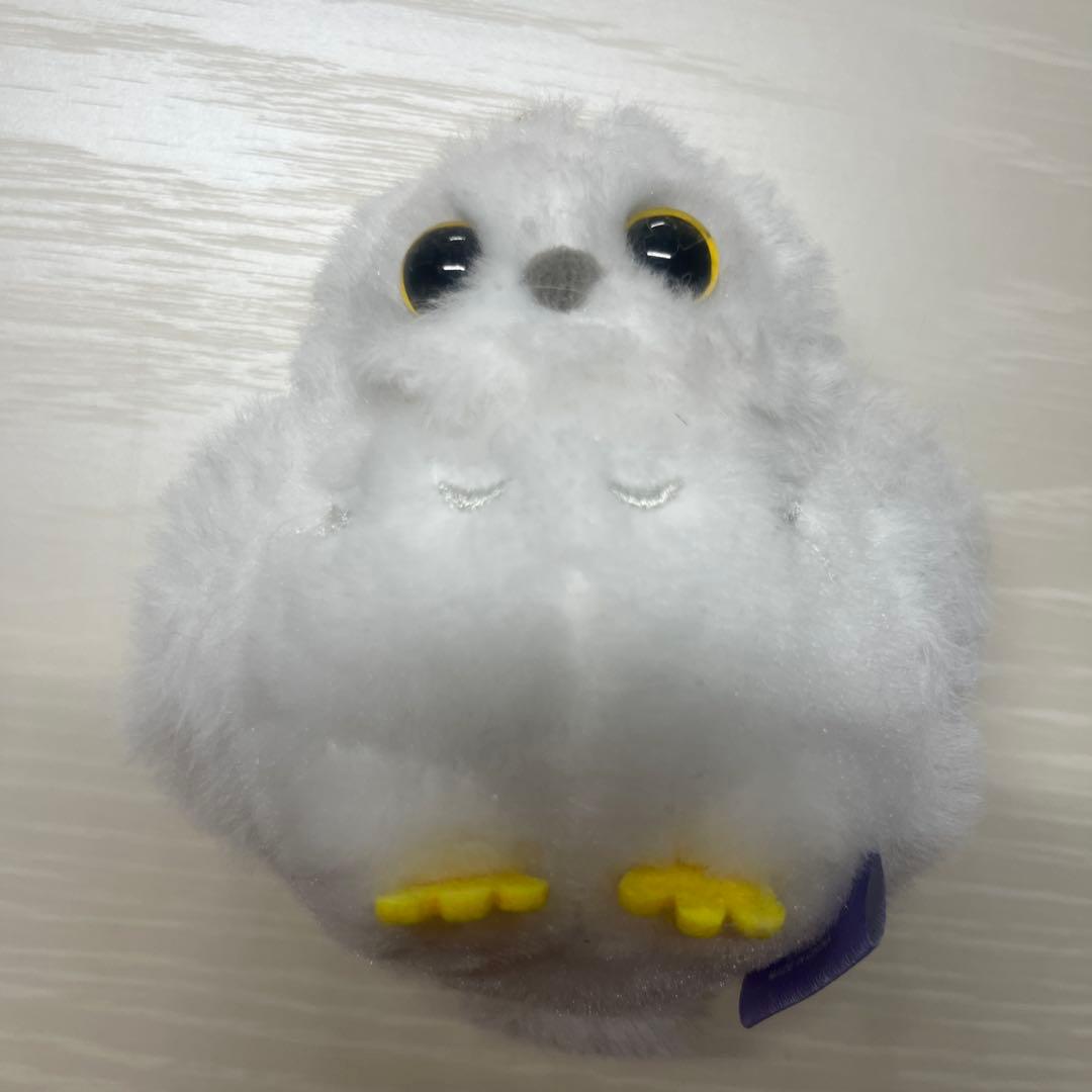 ホワイトフクロウ ぬいぐるみ