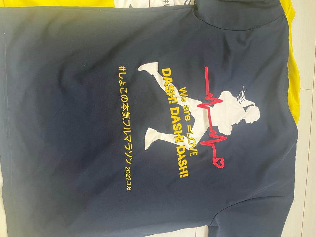 瀧脇笙古　ランニングTシャツ、タオル、靴下フルセット