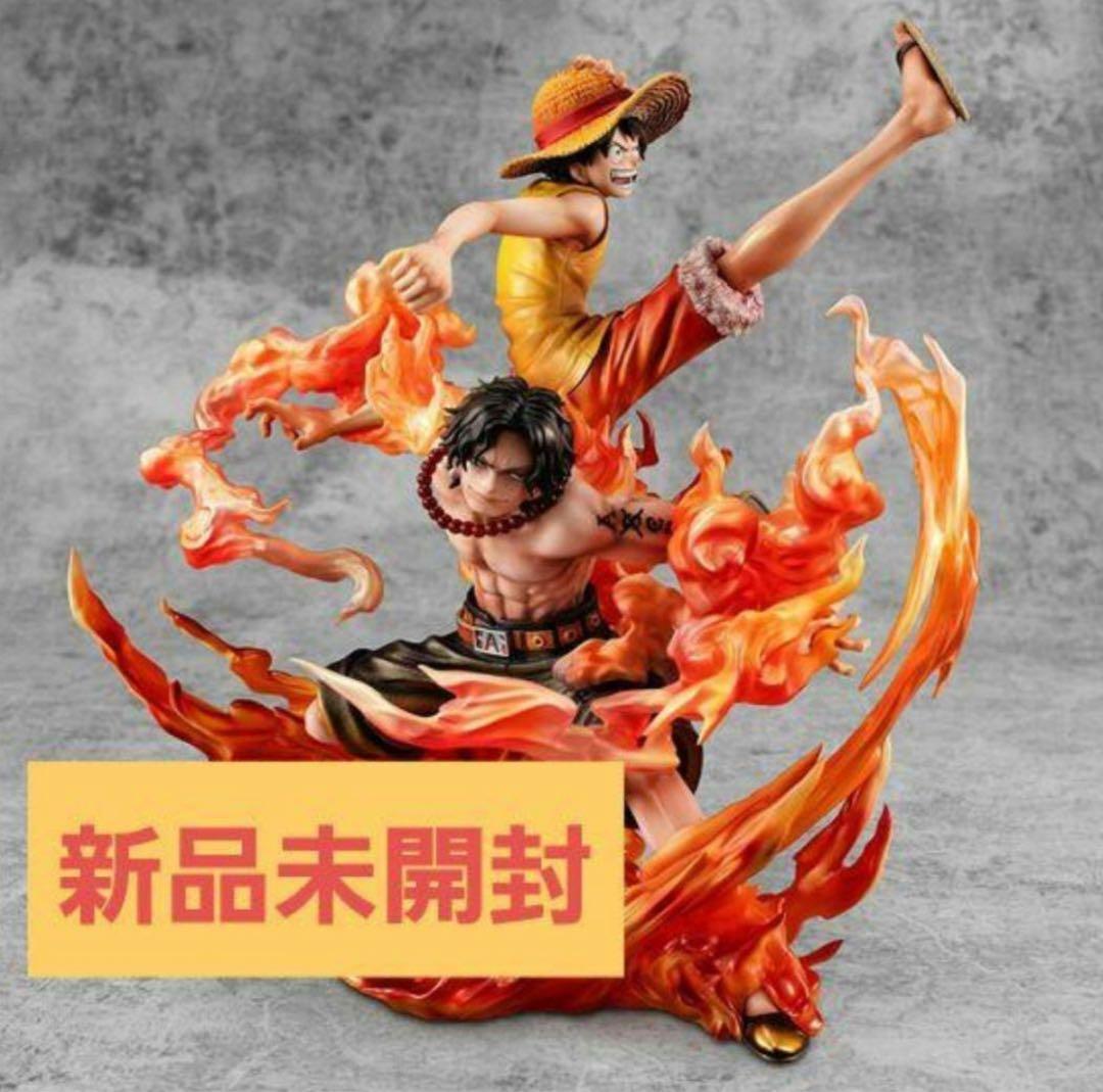 ワンピース POP MAXIMUM ルフィ&エース 兄弟の絆 輸送箱付き