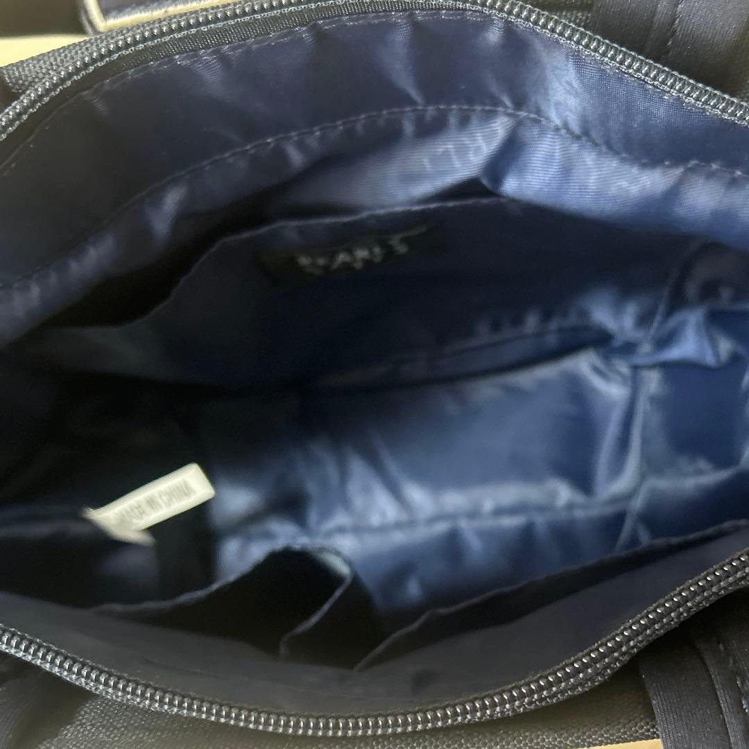 パーリーゲイツ カートバック ♡ ネイビー ワッペン ロゴ ニコちゃん