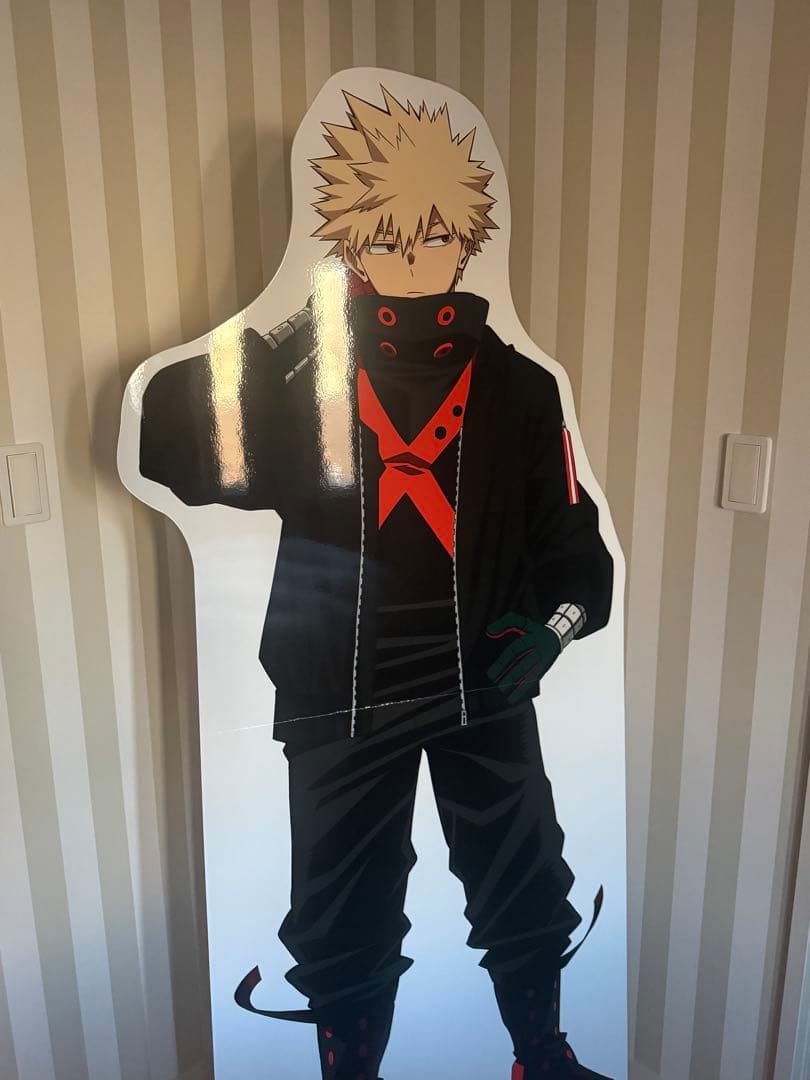 僕のヒーローアカデミア ヒロアカ 爆豪勝己等身大スタンディ 等身大パネル