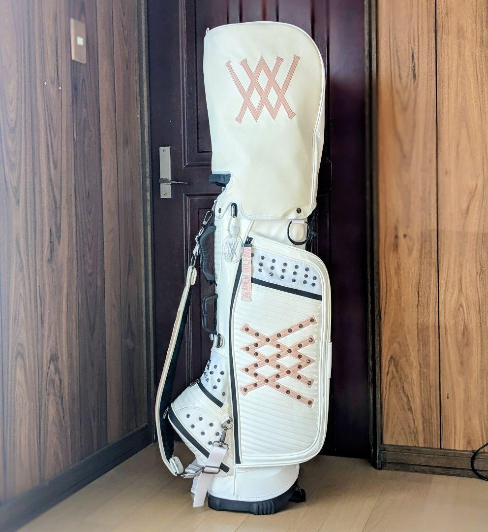 ANEW （美品）⭐️ スタンドキャディバッグ　透明カバー、ベルト未使用