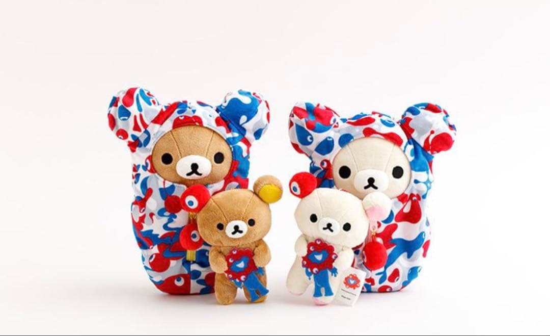 万博　ミャクミャク✖️リラックマコラボぬいぐるみ　セット　EXPO2025 限定品