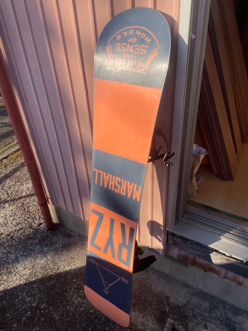 ライズ　マーシャル　スノーボード　155cm ビンディング