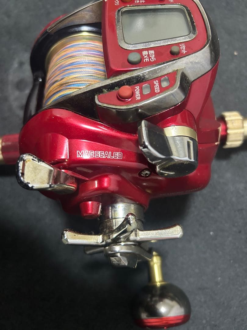SEABORG 750MT 電動リール マグシールド レッド‼️