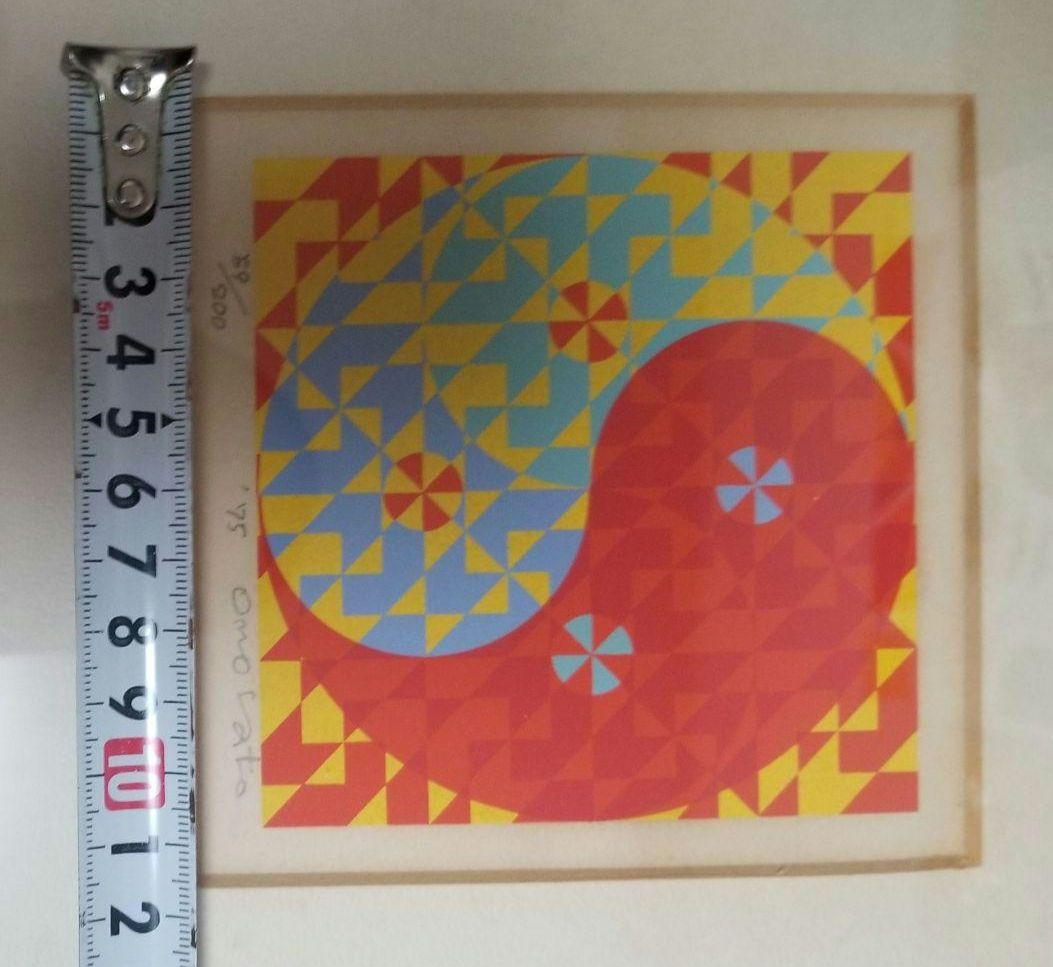 オノサトトシノブ　シルクスクリーンです