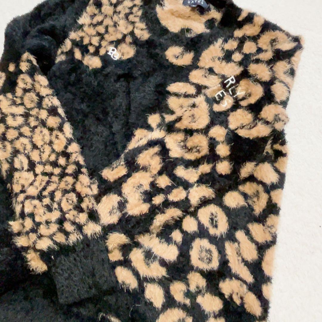 近年　パーリーゲイツ 　セットアップ　スカート　アニマル　ひょう　レオパード