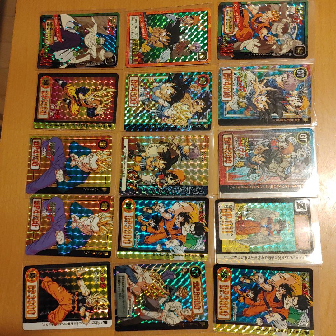 初期のドラゴンボール　レアカード