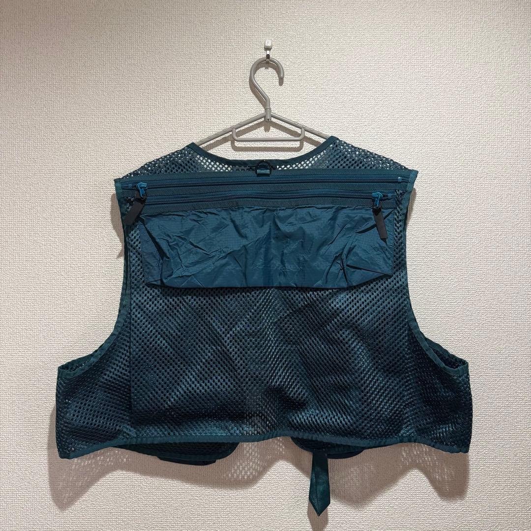90's patagonia フィッシングベスト L ダークグリーン